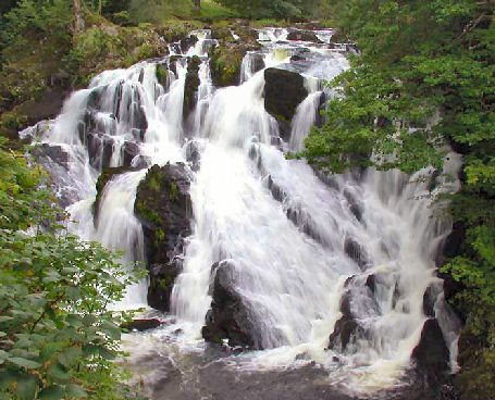 Swallow Falls, Betws-Y-Coed and Conwy